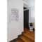 Wexel Art Double Panel Clear Acrylic Floating Wall Frame with Silver Hardware